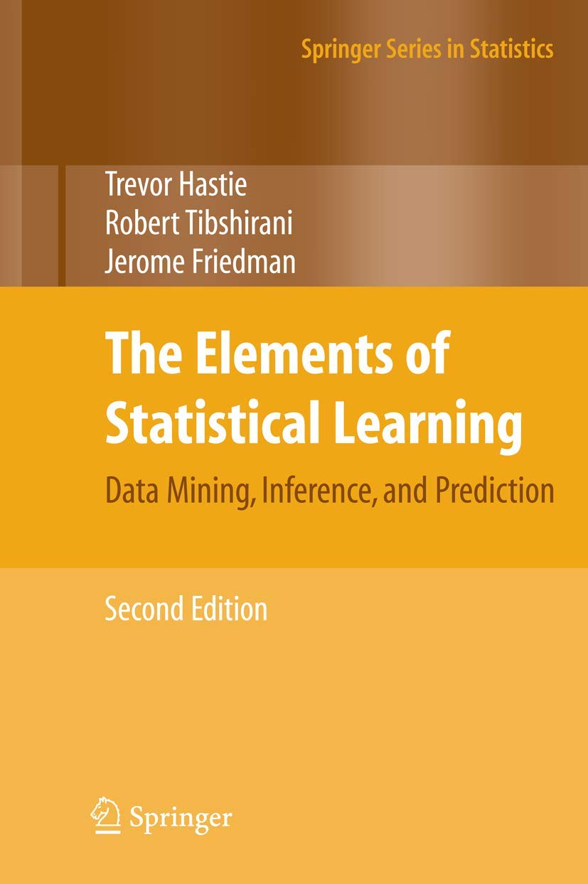 The Elements of Statistical Learning - Best AI Books