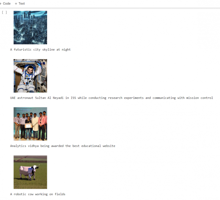 📊 day 67 of #100daysofcode in python: creating... Generative AI in Deep Learning: Visual Storytelling from Text