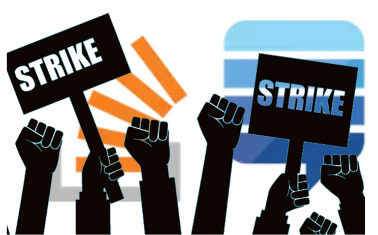 Massive Strike Across Stack Overflow & Stack Exchange Network