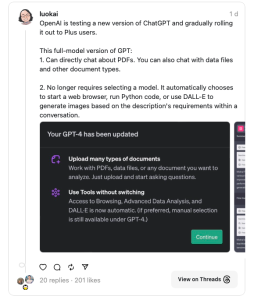 ChatGPT Plus Unleashes New Features for Data Enthusiasts