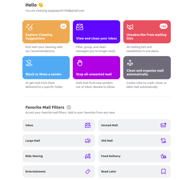 Organize your Inbox using Clean Email - Analytics Vidhya