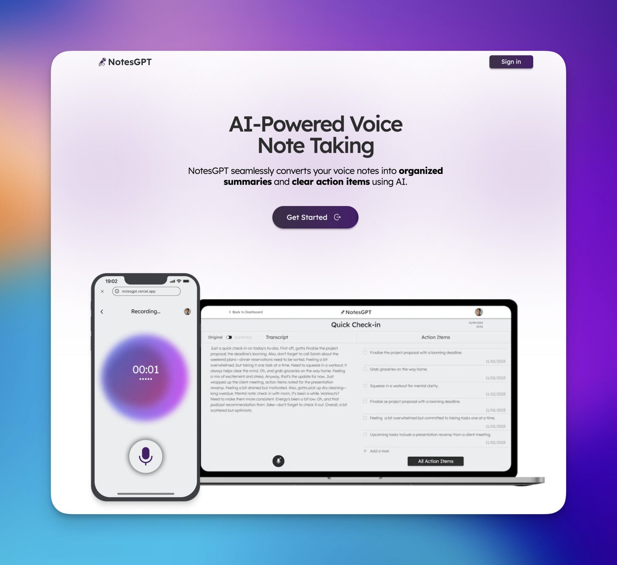How to take Notes with your Voice using NotesGPT? - Analytics Vidhya