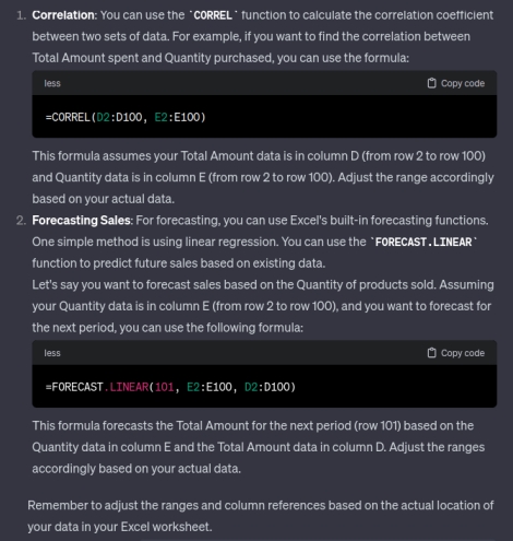  excel chatgpt