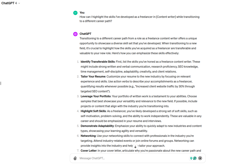 30+ ChatGPT Prompts to Find Your Dream Job in 2025