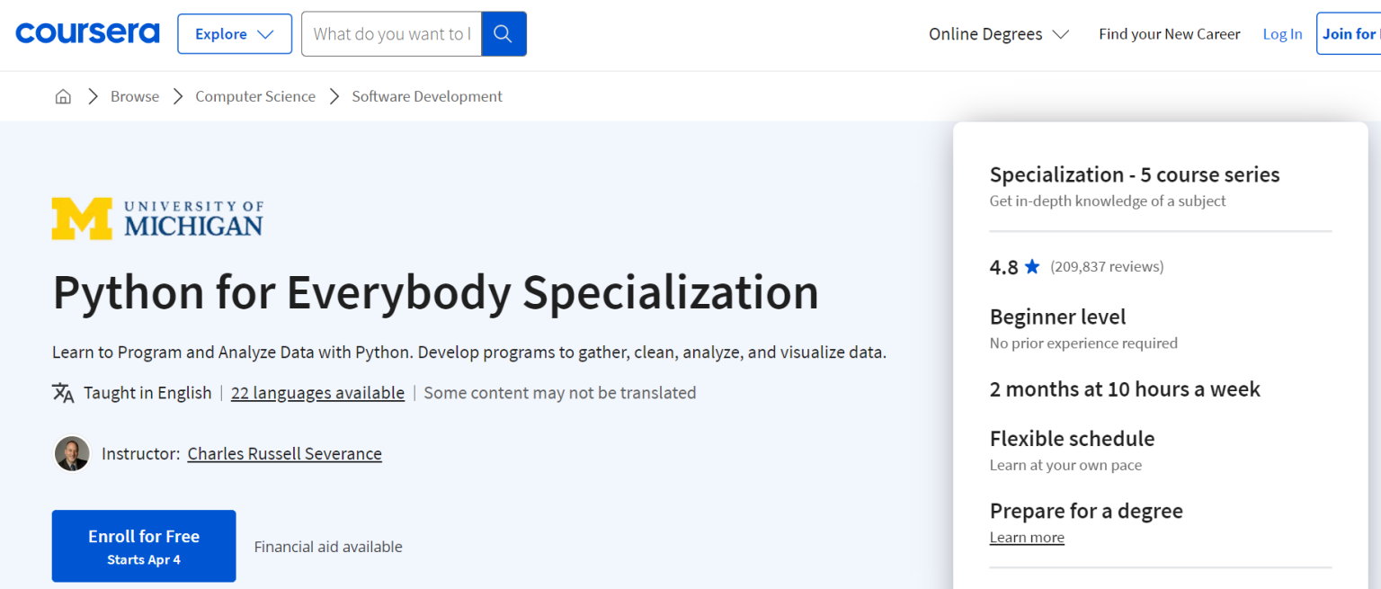 12 Best Free Python Courses with Certificates (2025)
