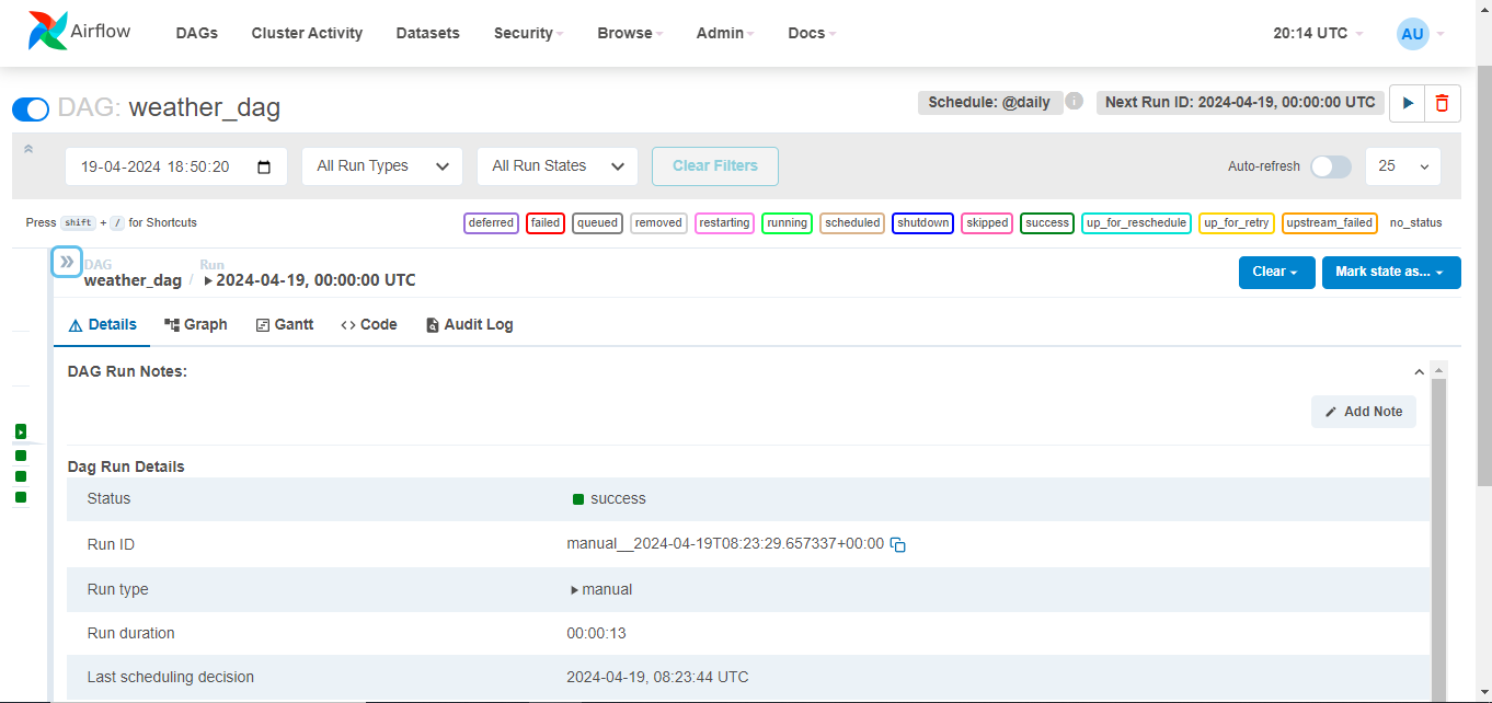 Apache Airflow on AWS EC2