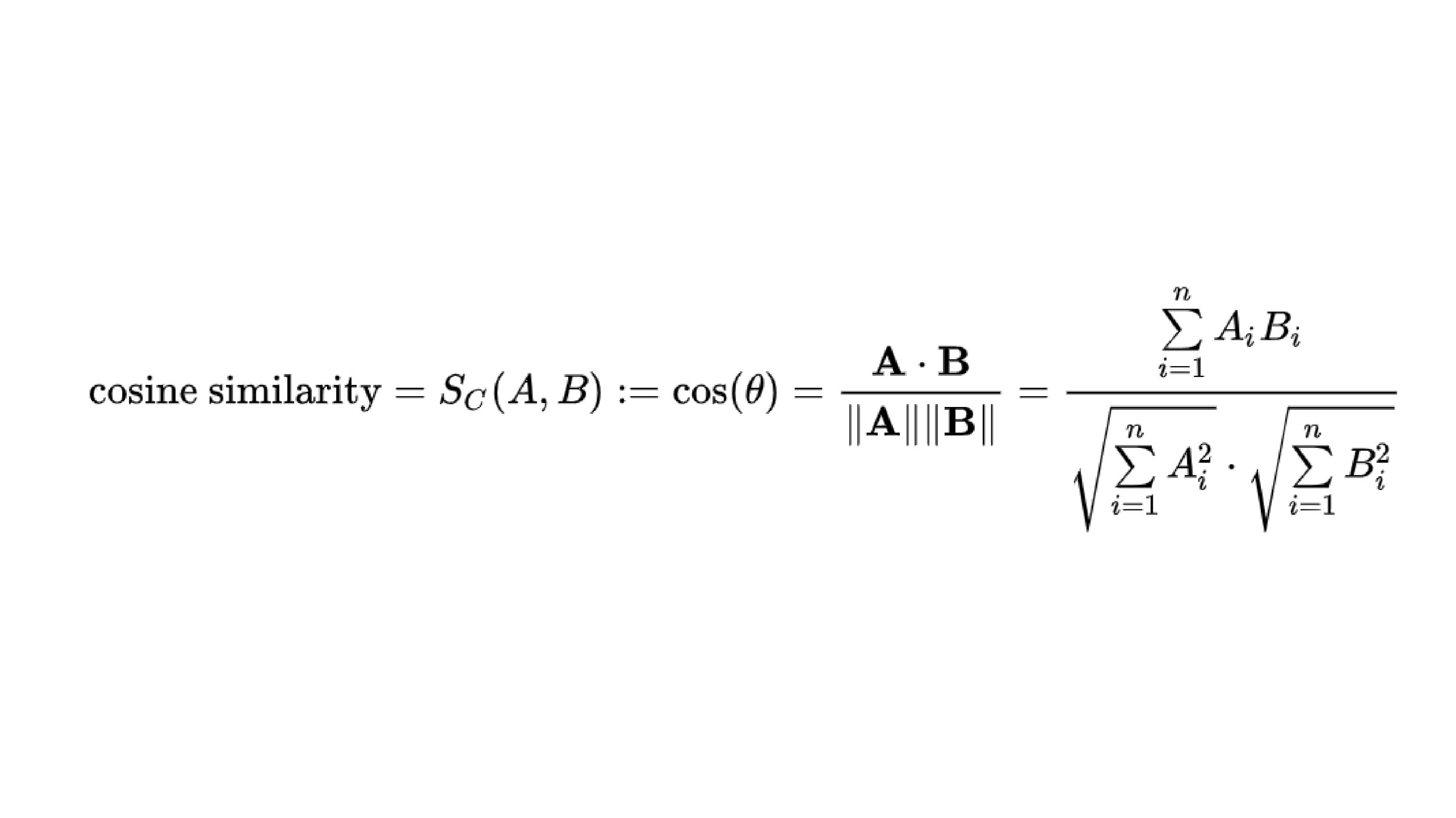 How To Calculate Cosine Similarity In Python