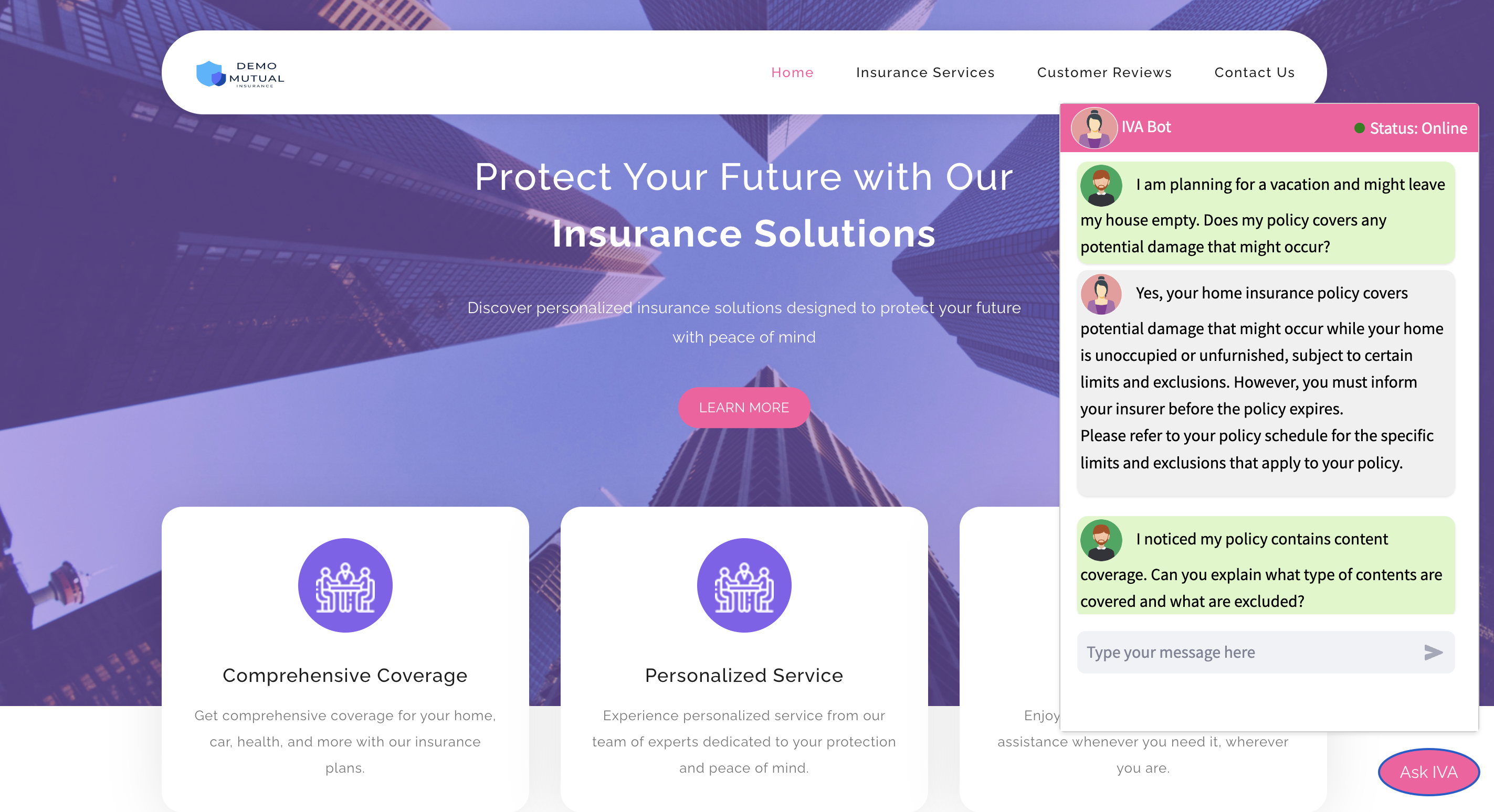 RAG Chatbot for Insurance