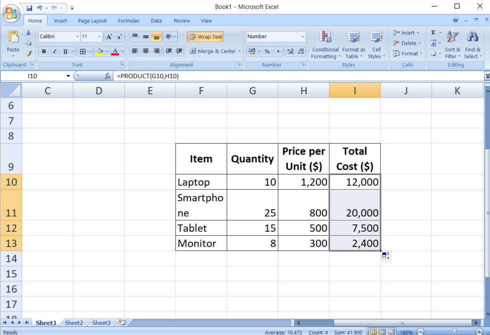 1. Relative References