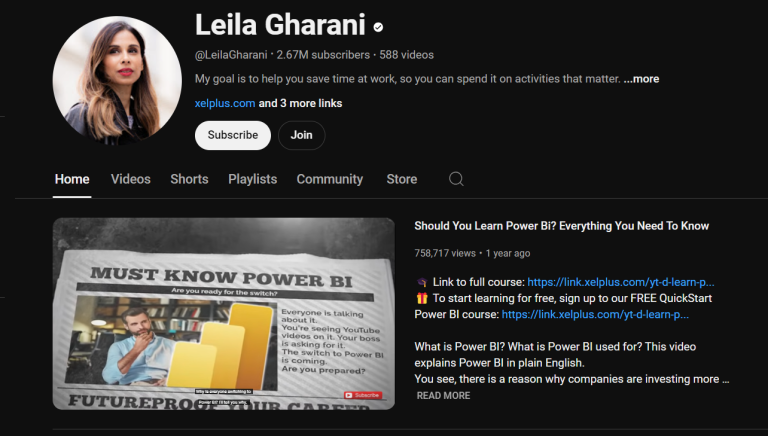 Top 10 YouTube Channels to Learn Excel - Analytics Vidhya