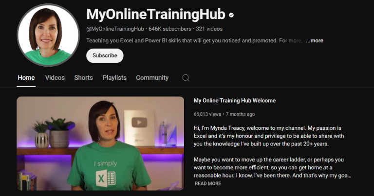 Top 10 YouTube Channels to Learn Excel - Analytics Vidhya