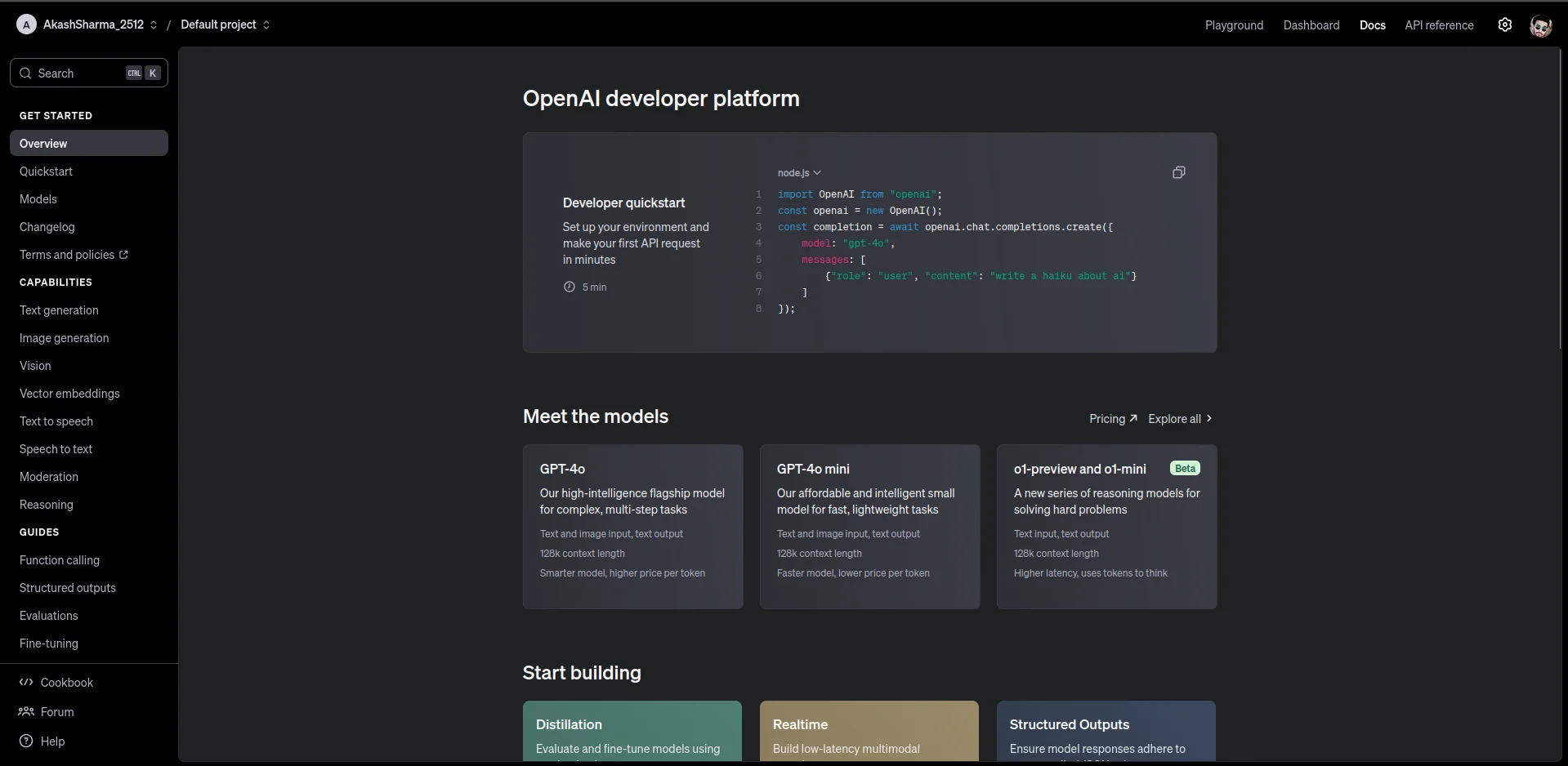 OpenAI Developer Platform