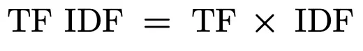 Term Frequency Inverse Document Frequency (TF-IDF)