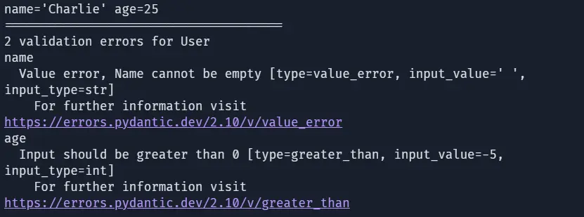 Validation with Custom Rule