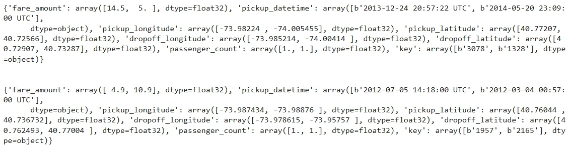 TensorFlow Dataset API on Google Cloud