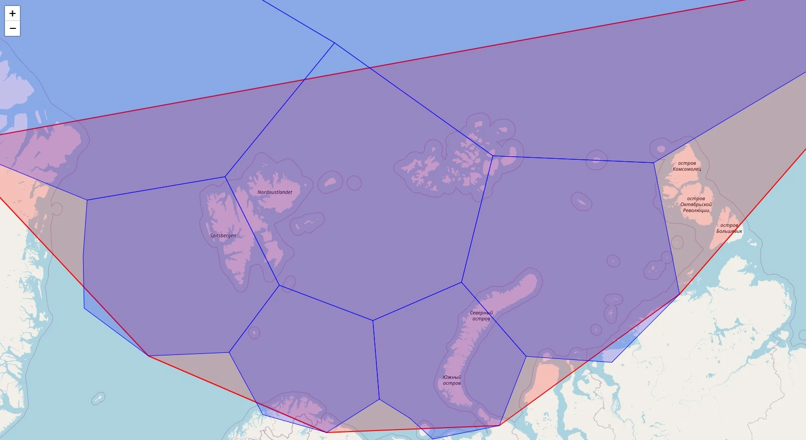 geo spatial map; Spatial Indexing