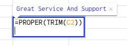Combining functions in Excel