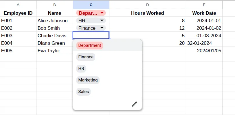 Data Validation | How to Clean Data in an Excel Sheet