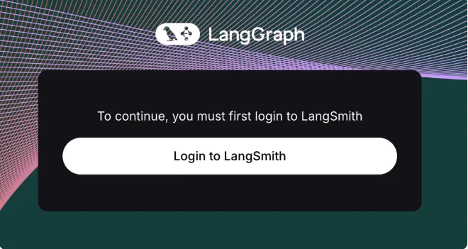 Login to LangSmith