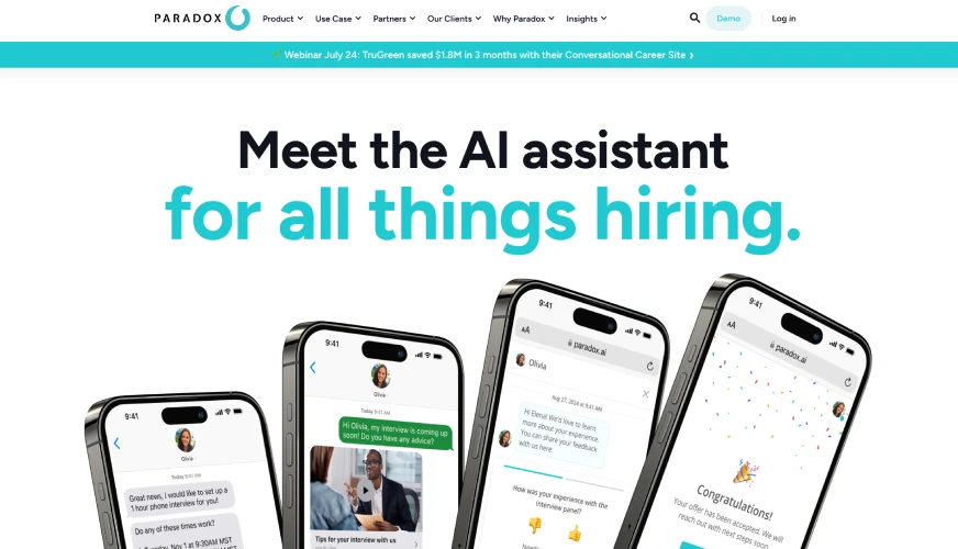 Paradox AI - AI tool for recruitment