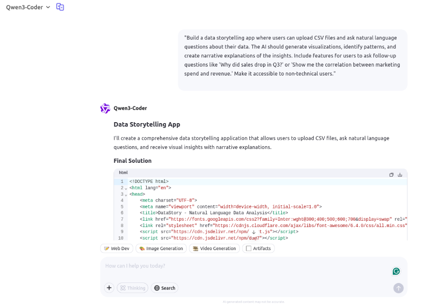Smart Data Storyteller