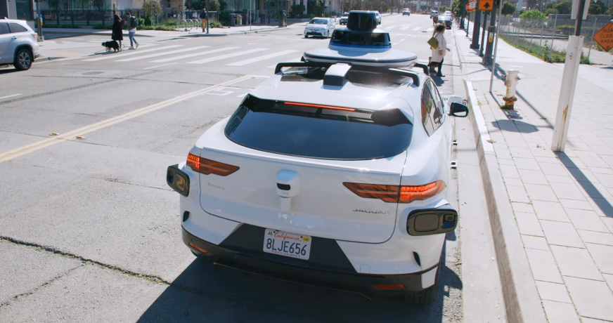 Google's self-driving division Waymo's autonomous taxi on the road (Image: Waymo)