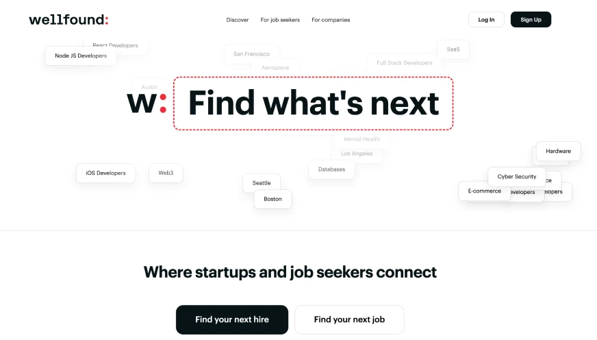 Wellfound - AI tool for hiring