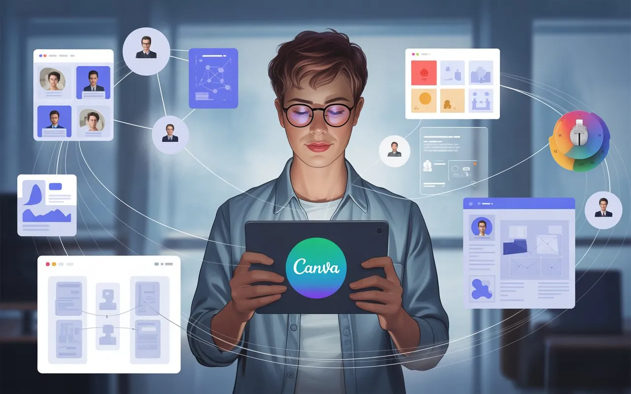 Canva augmenting tech professionals | Canva AI features