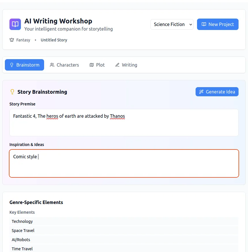 AI Writing Workshop Test