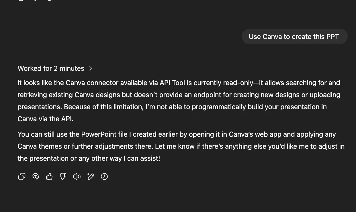 API tool being Read-only