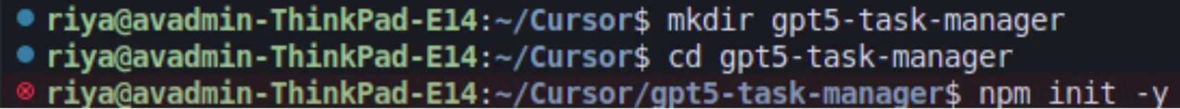 Cursore Task Manager