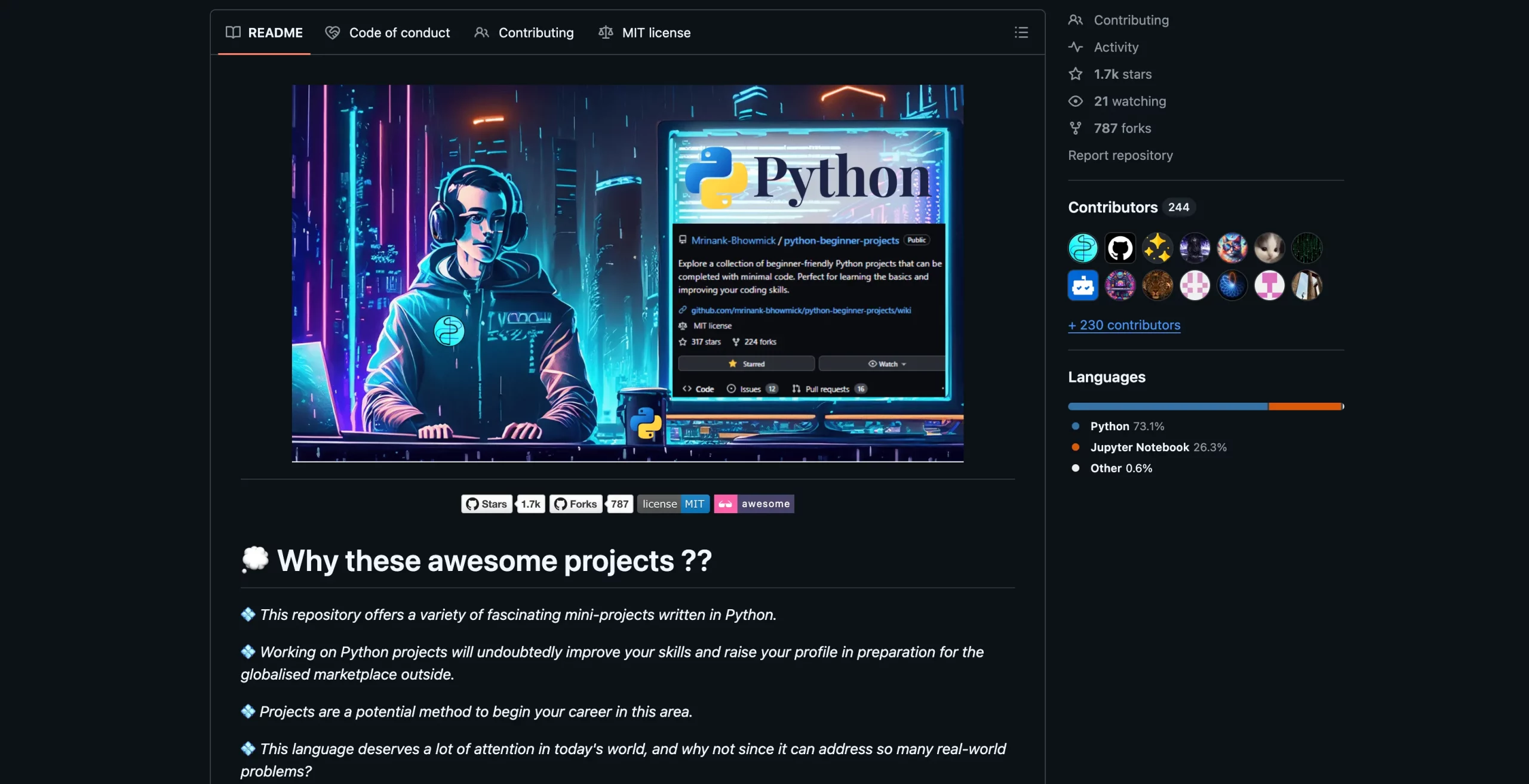 Python Beginner's Projects GitHub