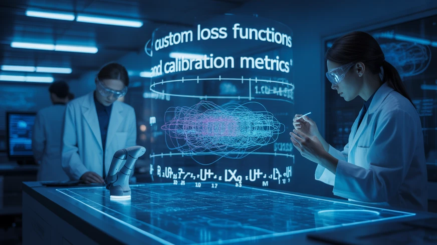 Evaluating Deep Learning Models with Custom Loss Functions and Calibration Metrics