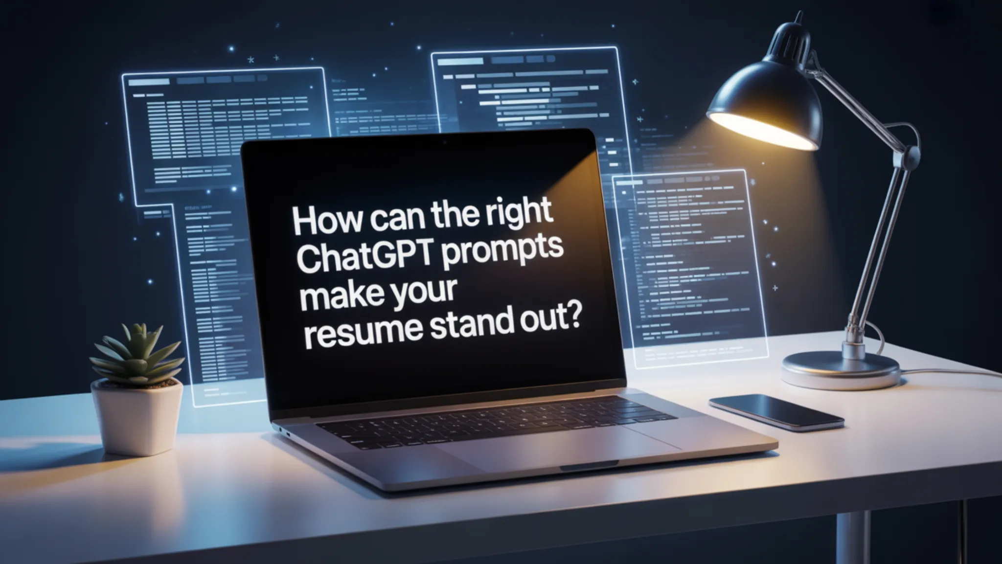 ChatGPT Prompt for resume