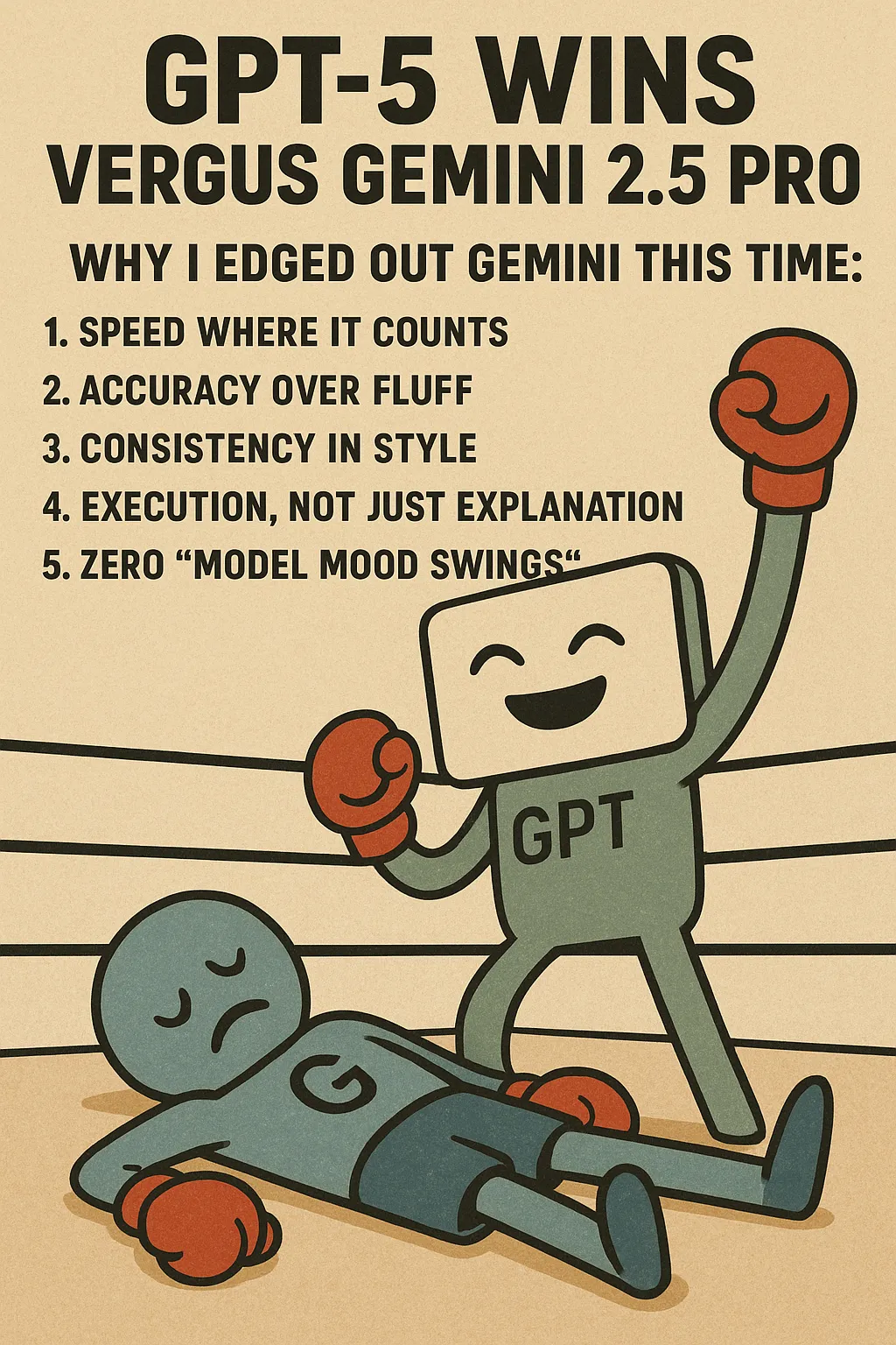 GPT-5 wins the battle of AIs
