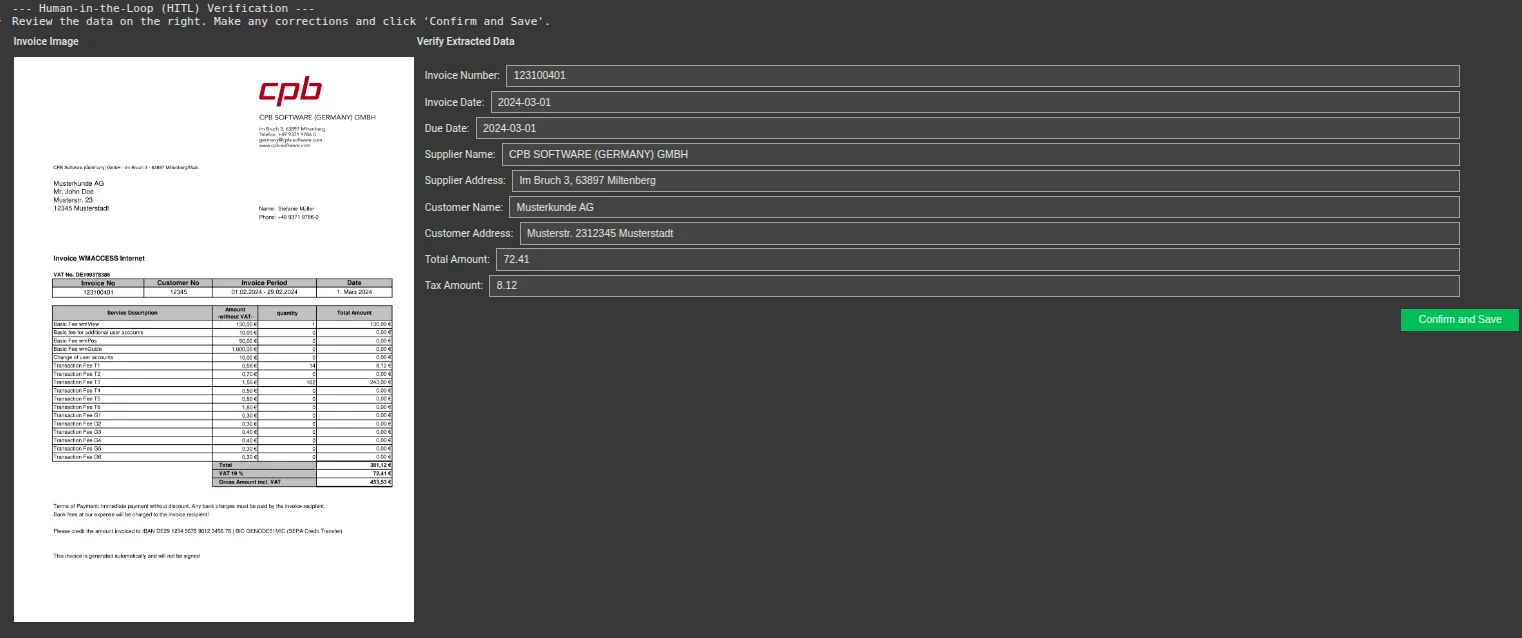 Human-in-the-loop UI