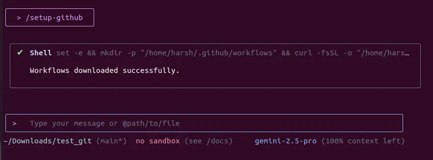 Setting up GitHub Workflows