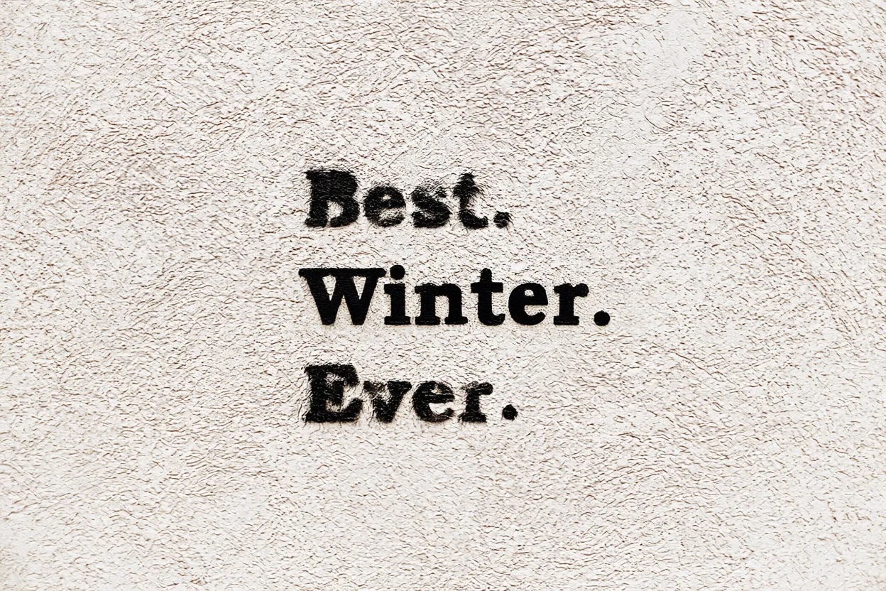 Altered text color standing out