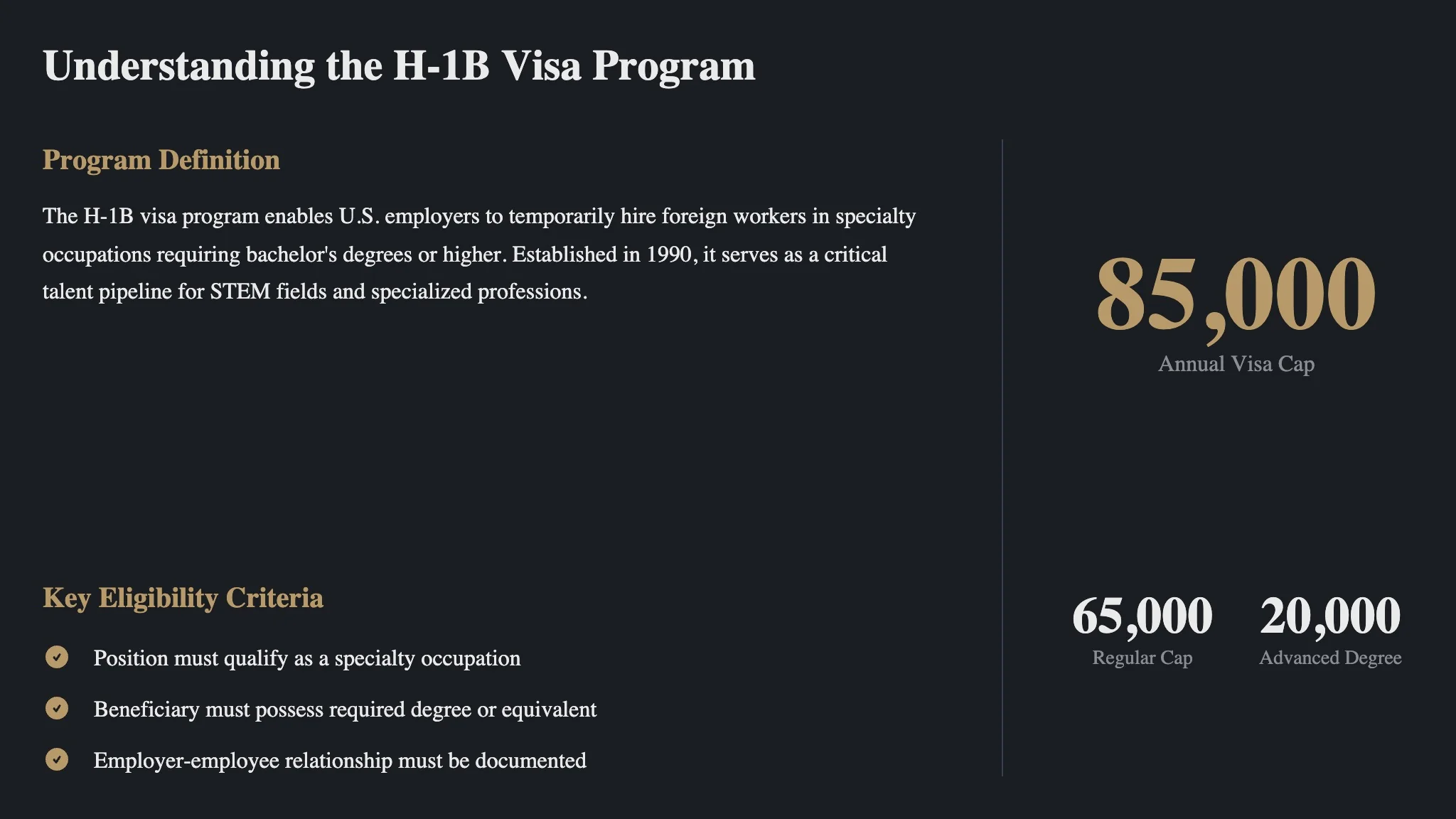 The H-1B Visa Program