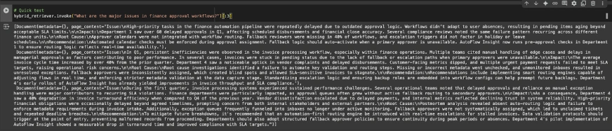 Create a Hybrid Retriever (Semantic + BM25 keyword retriever)