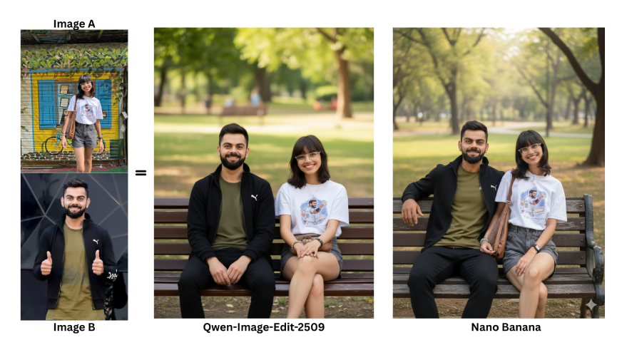Qwen-Image-Edit-2509 | Person + Person Merge