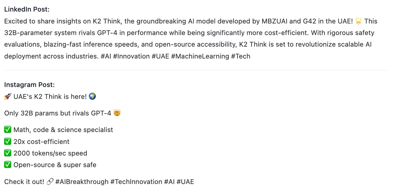 LinkedIn Post