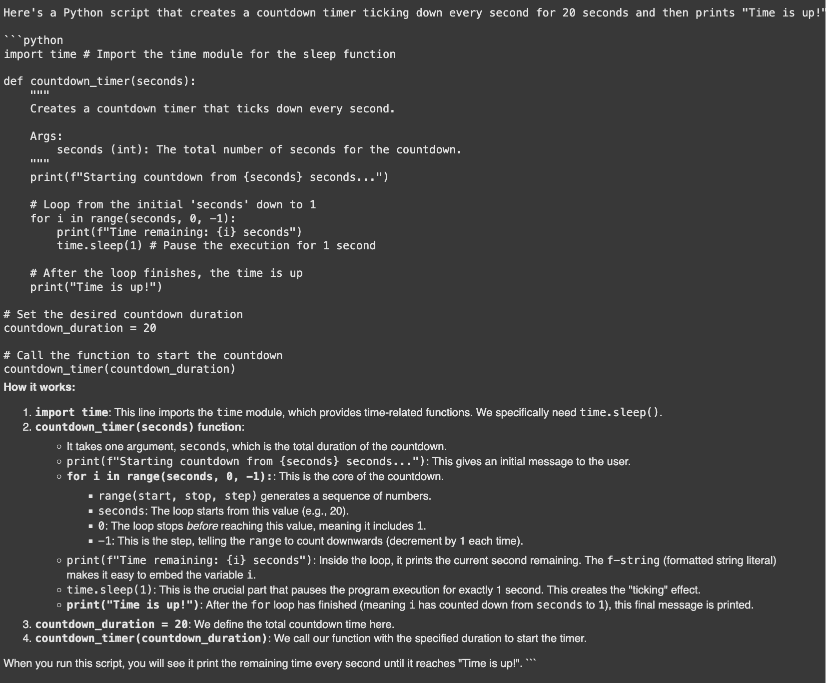 Python script