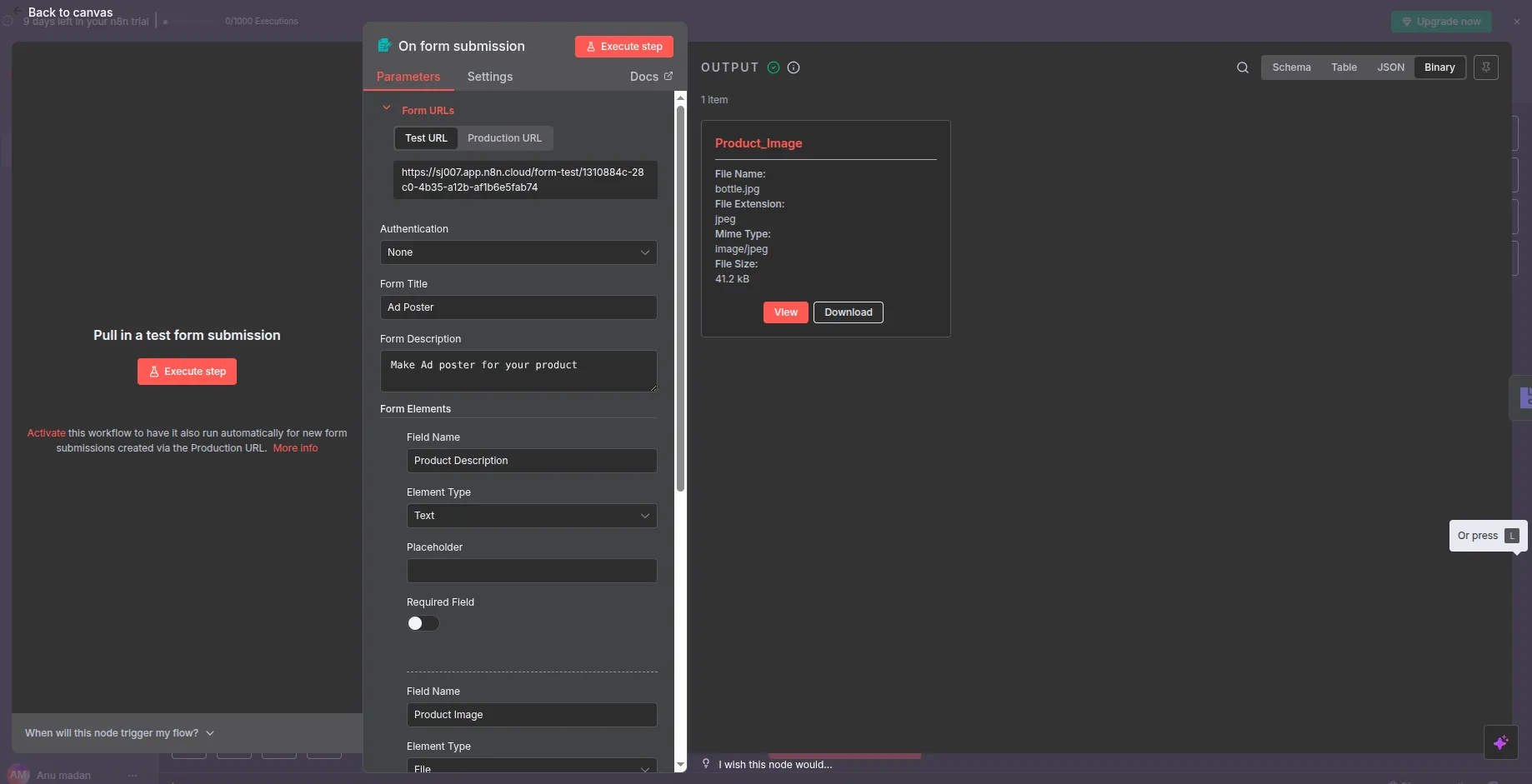 Configuring form fiedsl