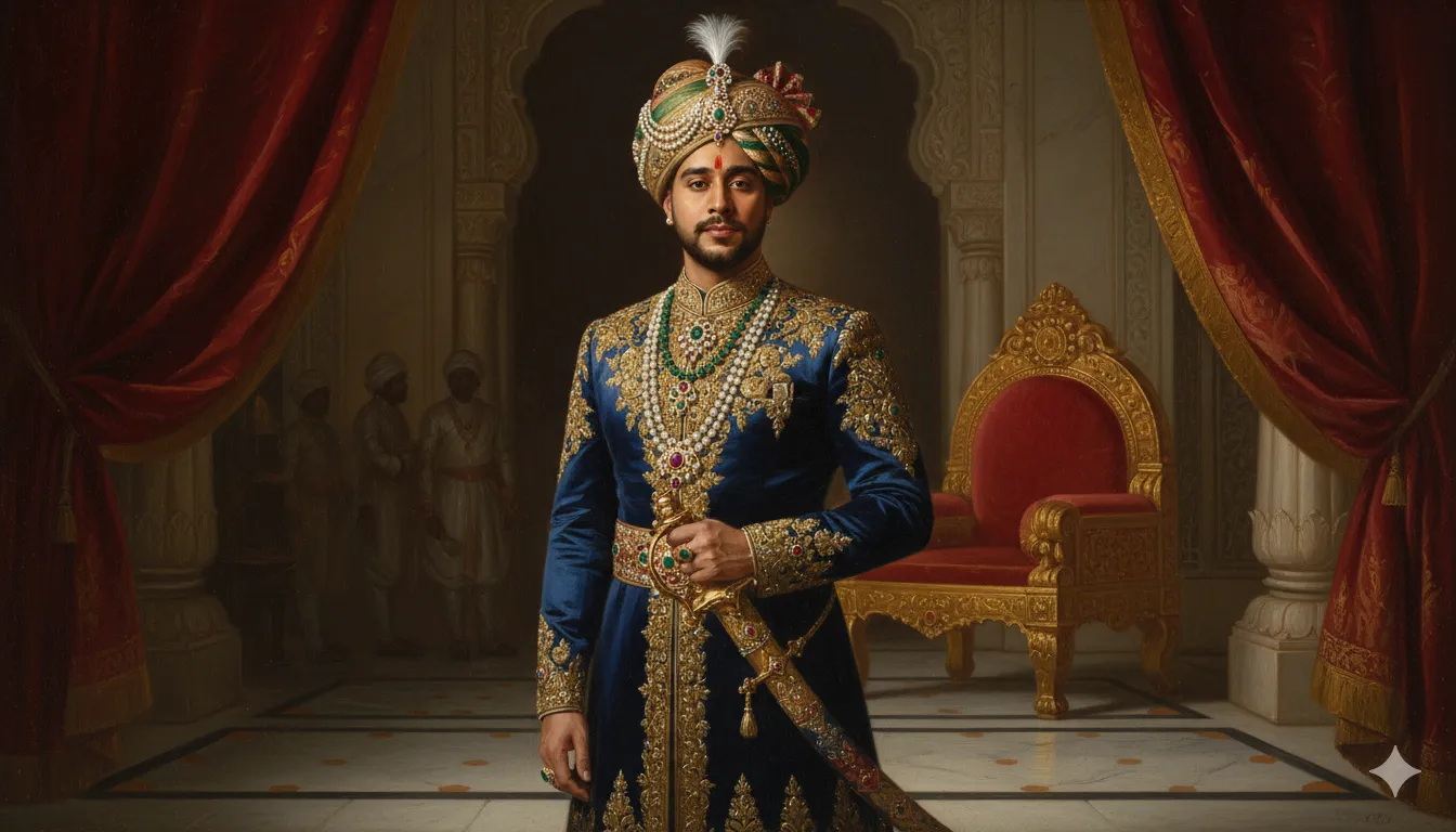 men royal portrait - nano banana