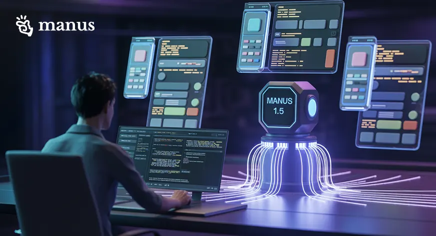 I Built a Working App in 4 Minutes, Thanks to Manus 1.5