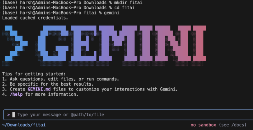 Initialize the Project