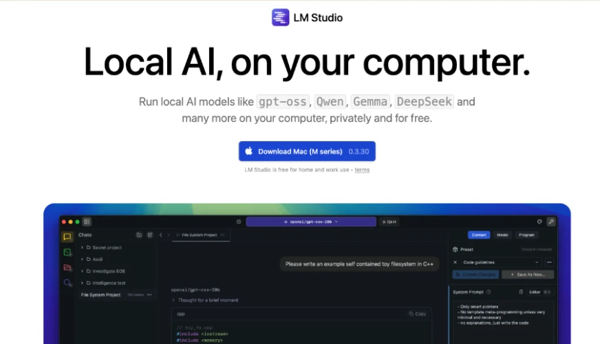 LM Studio | Run LLMs Locally