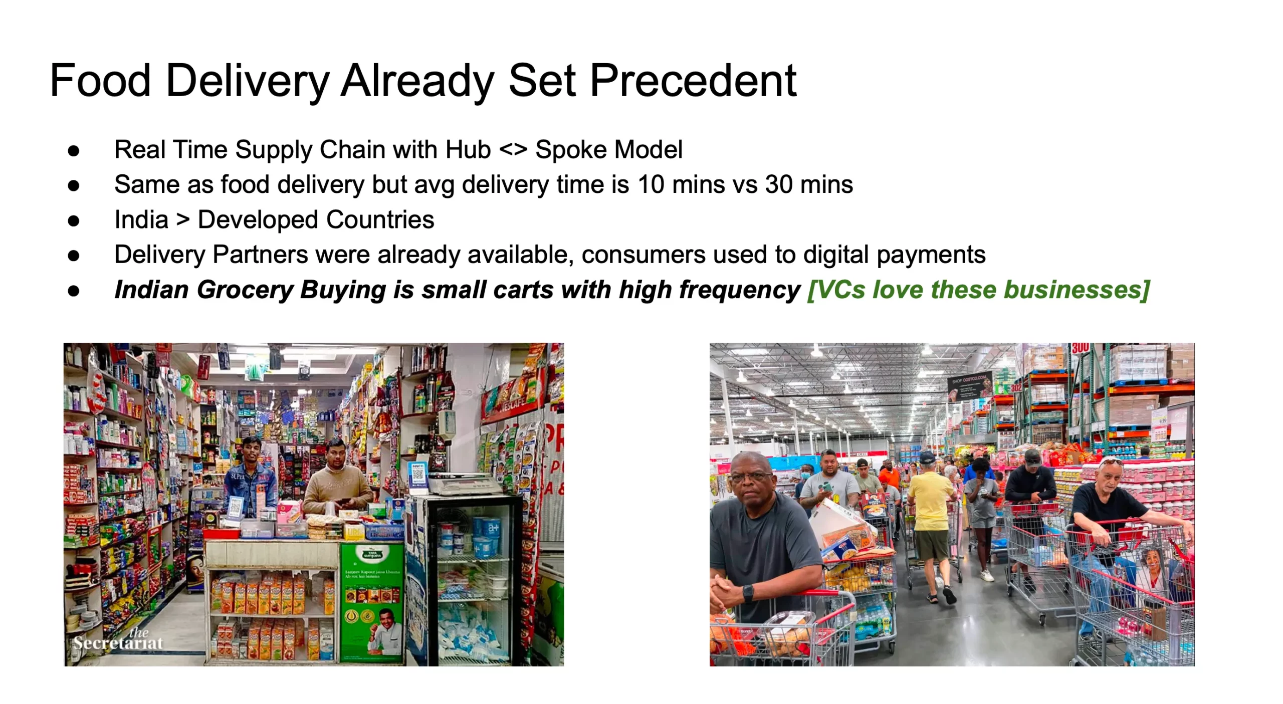 Food Delivery Sets Precedent