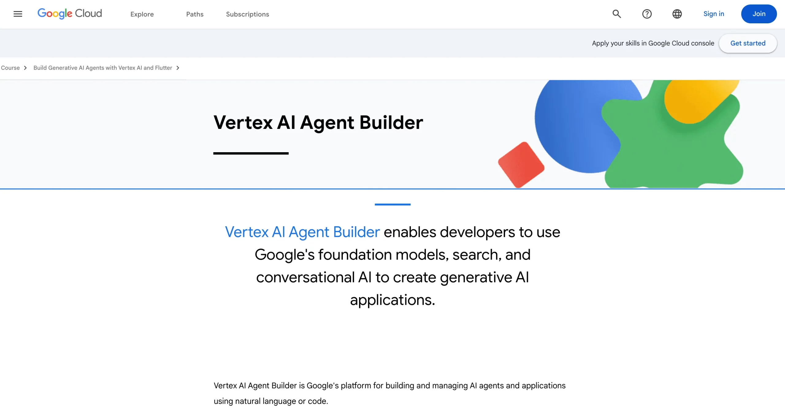 Vertex AI Builder